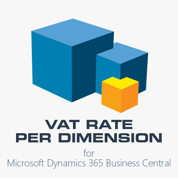 App: VAT Rate per Dimension